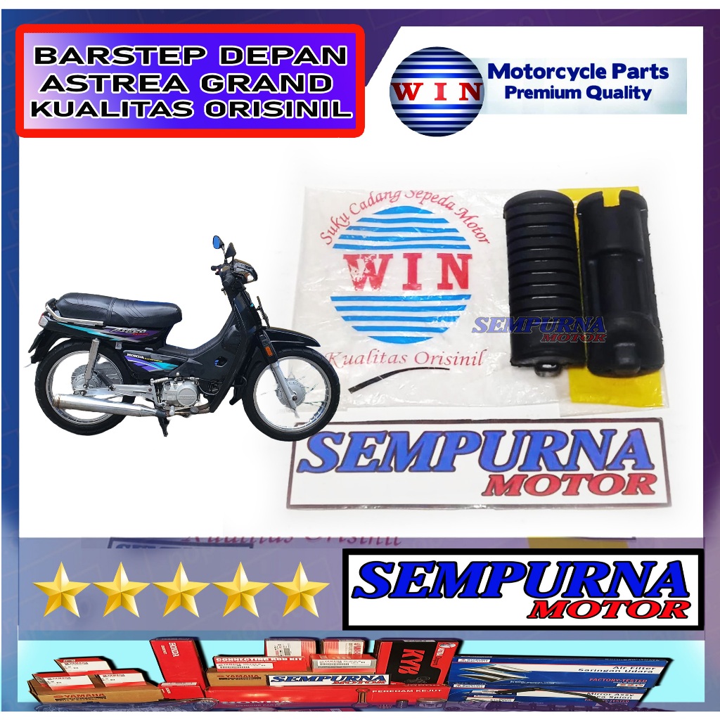 Merek Win Kualitas Original Karet Barstep Depan Grand