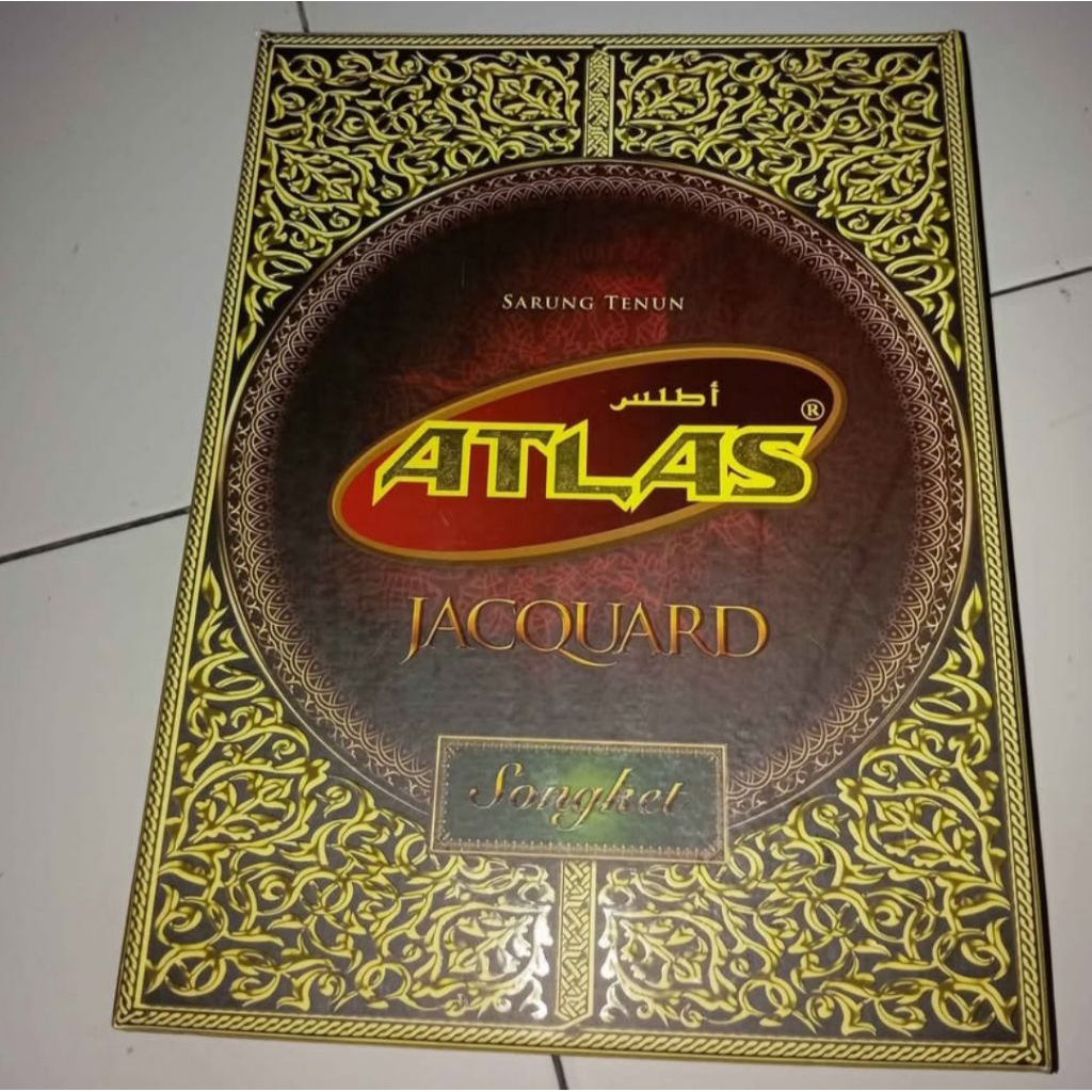 sarung atlas jacquard songket