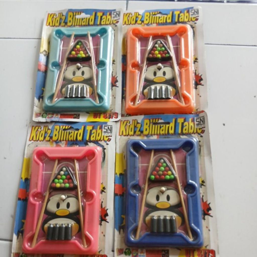mainan billiard set