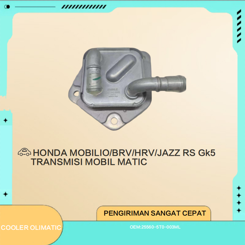 COOLER OLI MATIC HONDA MOBILIO/BRV/HRV/JAZZ RS GK5 TRANSMISI MOBIL MATIC