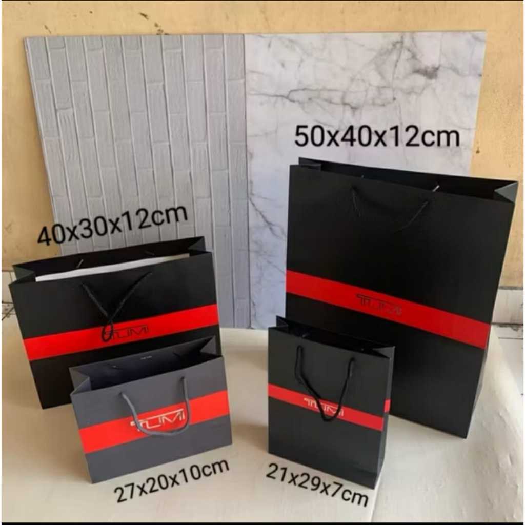 Paperbag Size Large Shopping Bag Branded bisa muat Tas Besar dan Box Sepatu (READY STOCK)