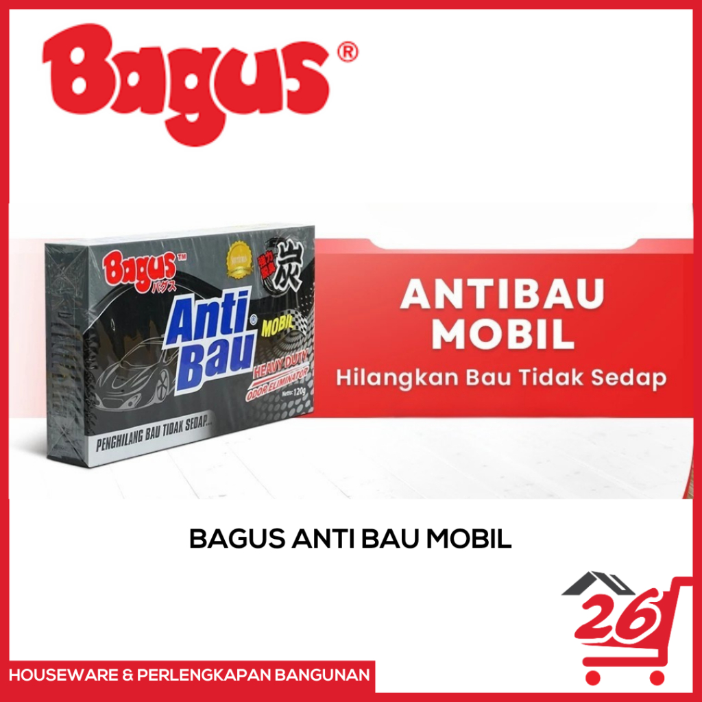 BAGUS Anti Bau Mobil - Penghilang Bau Penetral Bau Mobil