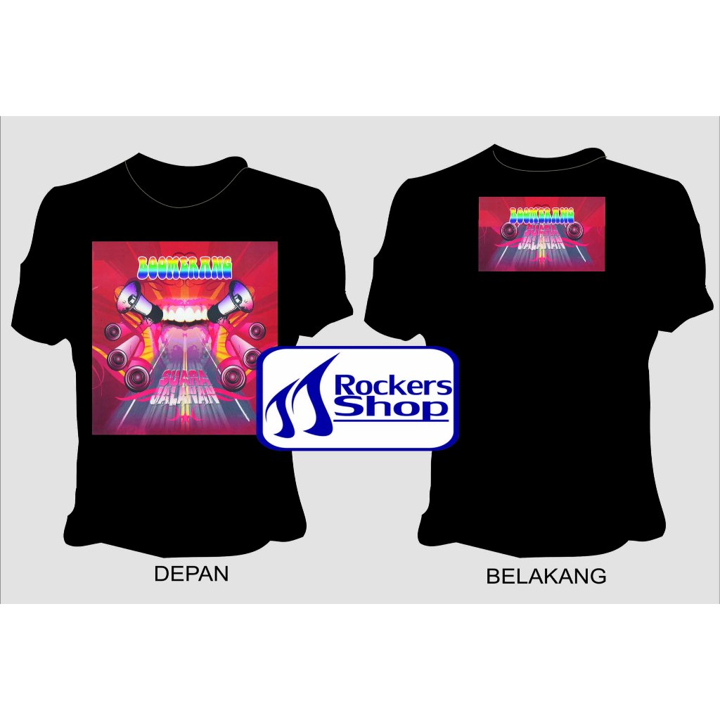 KAOS BOOMERANG ALBUM SUARA JALANAN ROY JECONIAH HUBERT HENRY ANDRY FRANZY FARIED MARTIEN BOOMERS