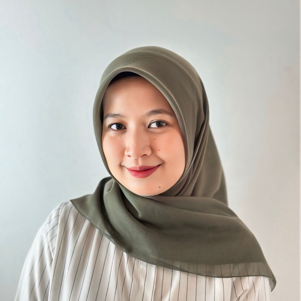 HI.MITHELBEL Hijab Paris Jadul - Bahan Adem ukuran 115x115cm - Green Series