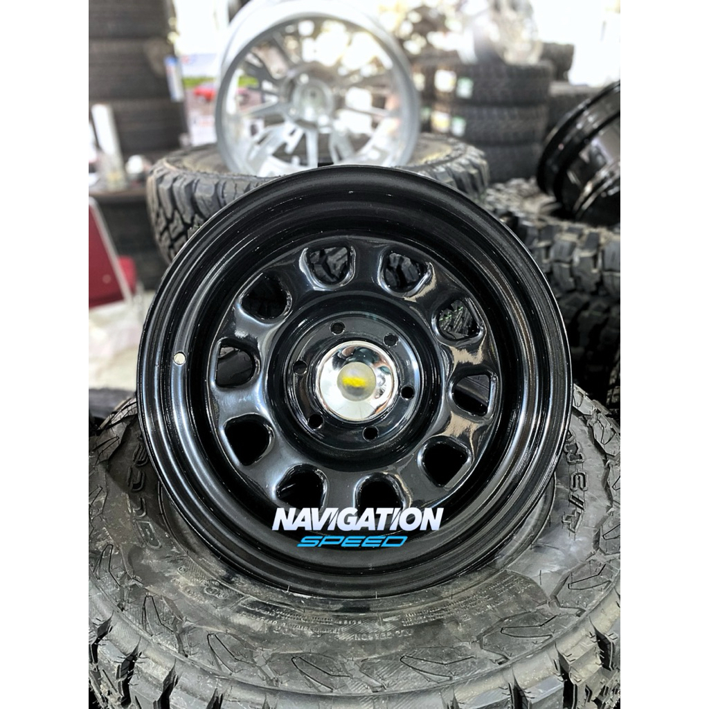 Velg Daytona Pelek Kaleng R16 Lubang baut 6 Triton Hilux Pajero Ford Ranger dll HSR MOKUPO RING 16