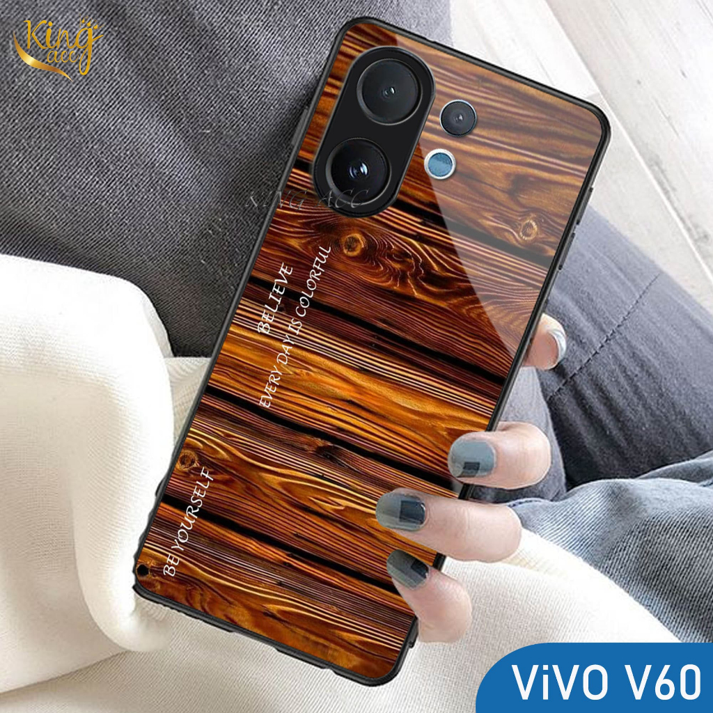 Softcase Glass Glossy Untuk Vivo V60 2025 - Cassing Hp Vivo Vivo V60 2025 - Case Pelindung Hp - K12