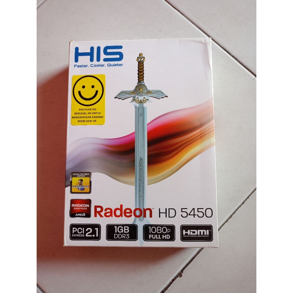 VGA HIS Radeon HD 5450 1 GB GDDR3 64 bit