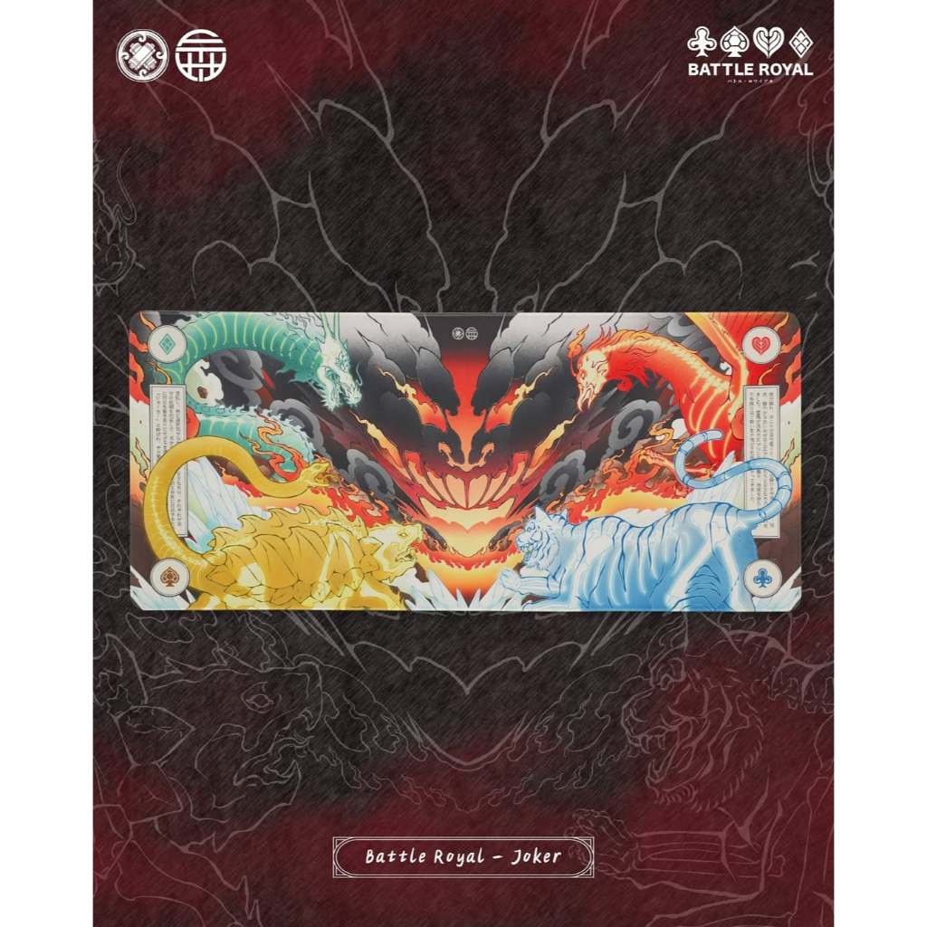 Tenjin Scrollworks x Faith Industries - JOKER Deskmat