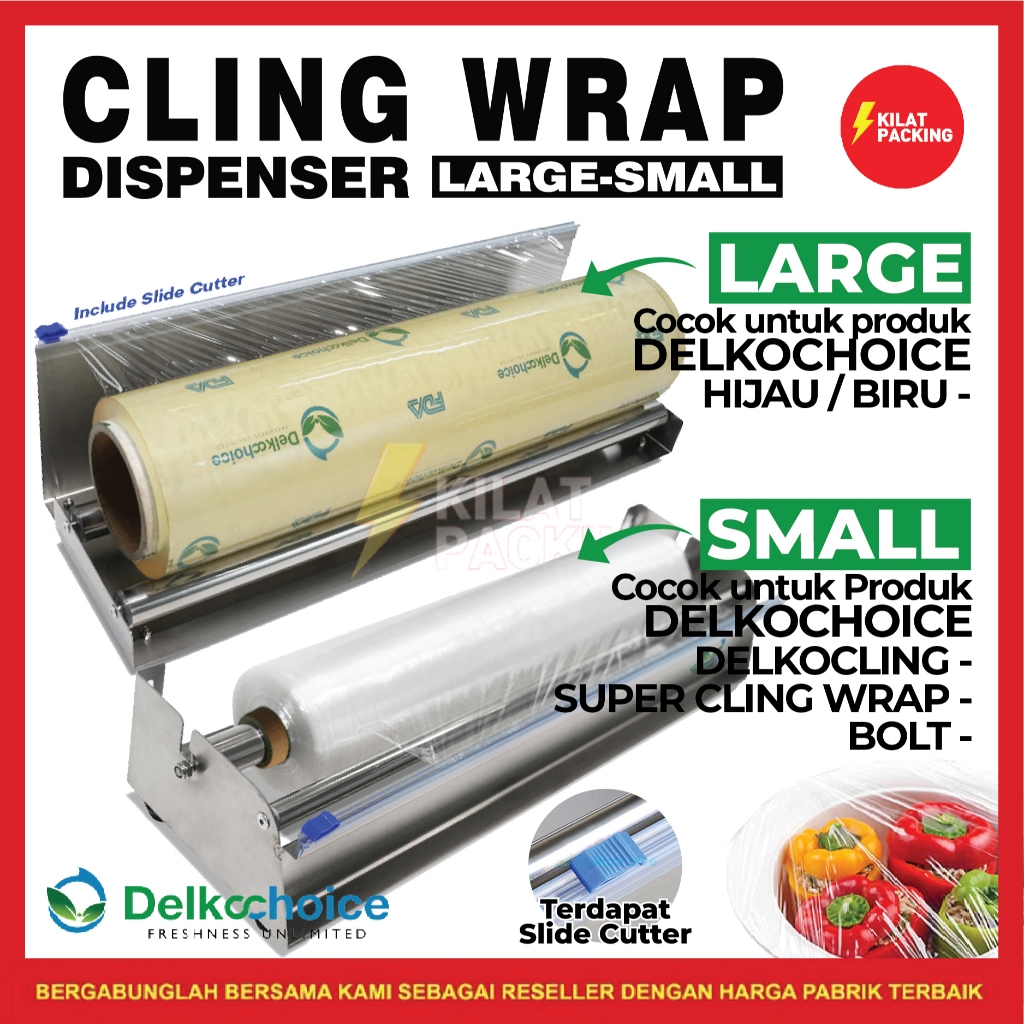 ALAT PEMOTONG PLASTIK WRAP (DISPENSER PLASTIK WRAP)