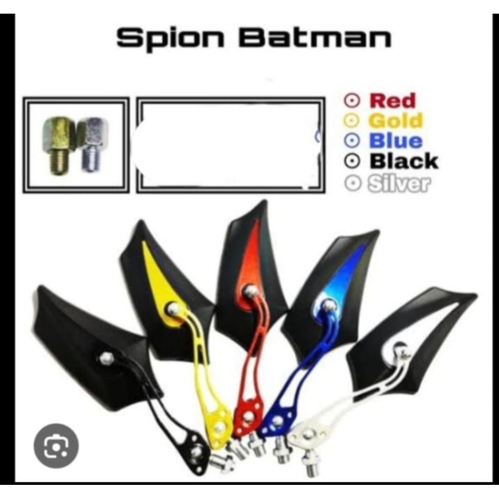 Spion Batman Motor /Spion batman variasi spion lipat spion variasi universal bisa untuk semua motor/