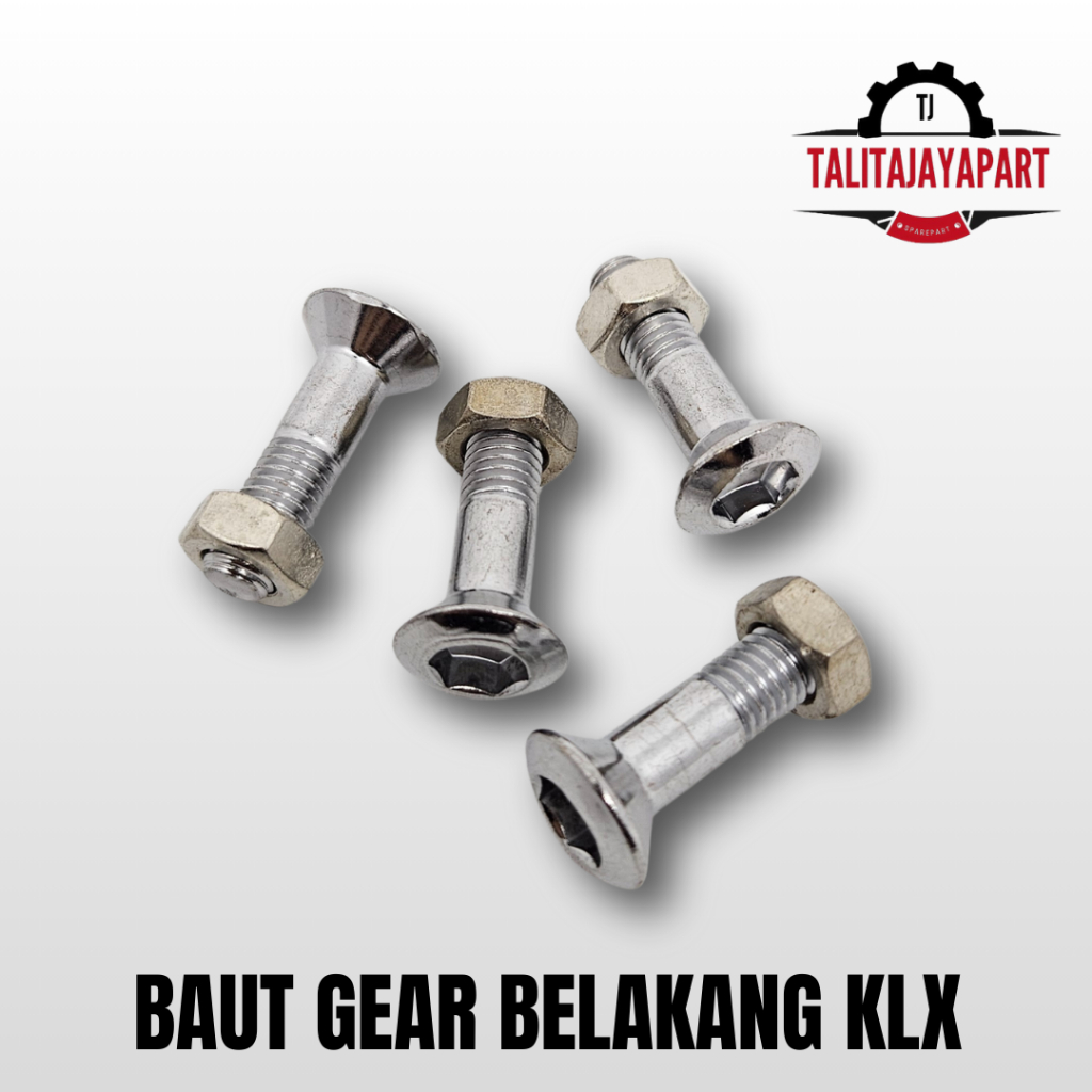 Baut/Baud Gear/Gir BelakangBaut Gear KLX