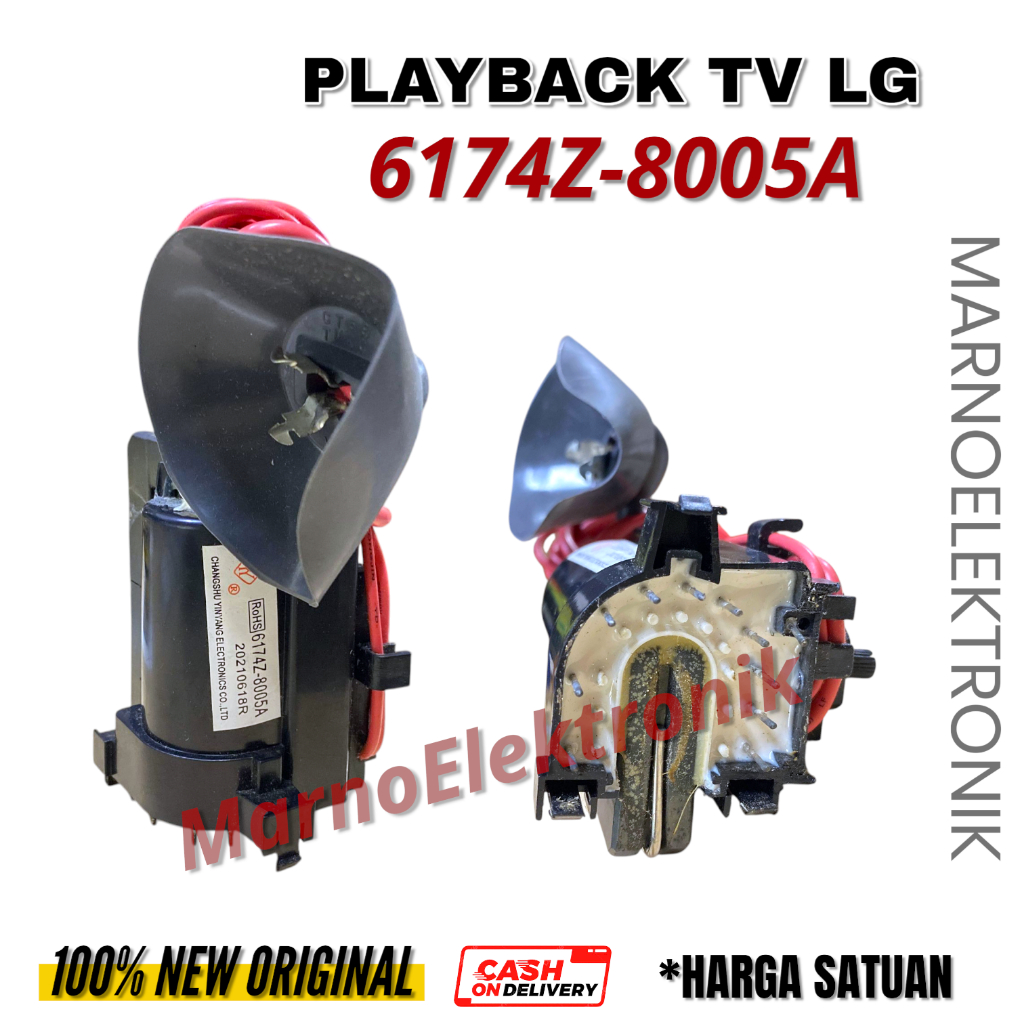 PLAYBACK TV LG 6174Z-8005A FLYBACK 6174Z 8005A FBT 6174 Z 8005 A ASLI ORIGINAL ORI