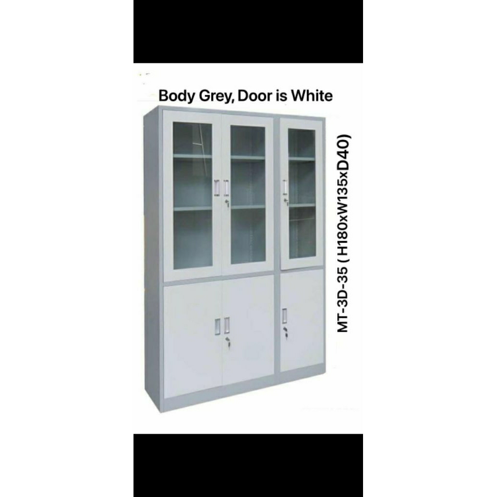 lemari Arsip 3 Pintu Plat Besi