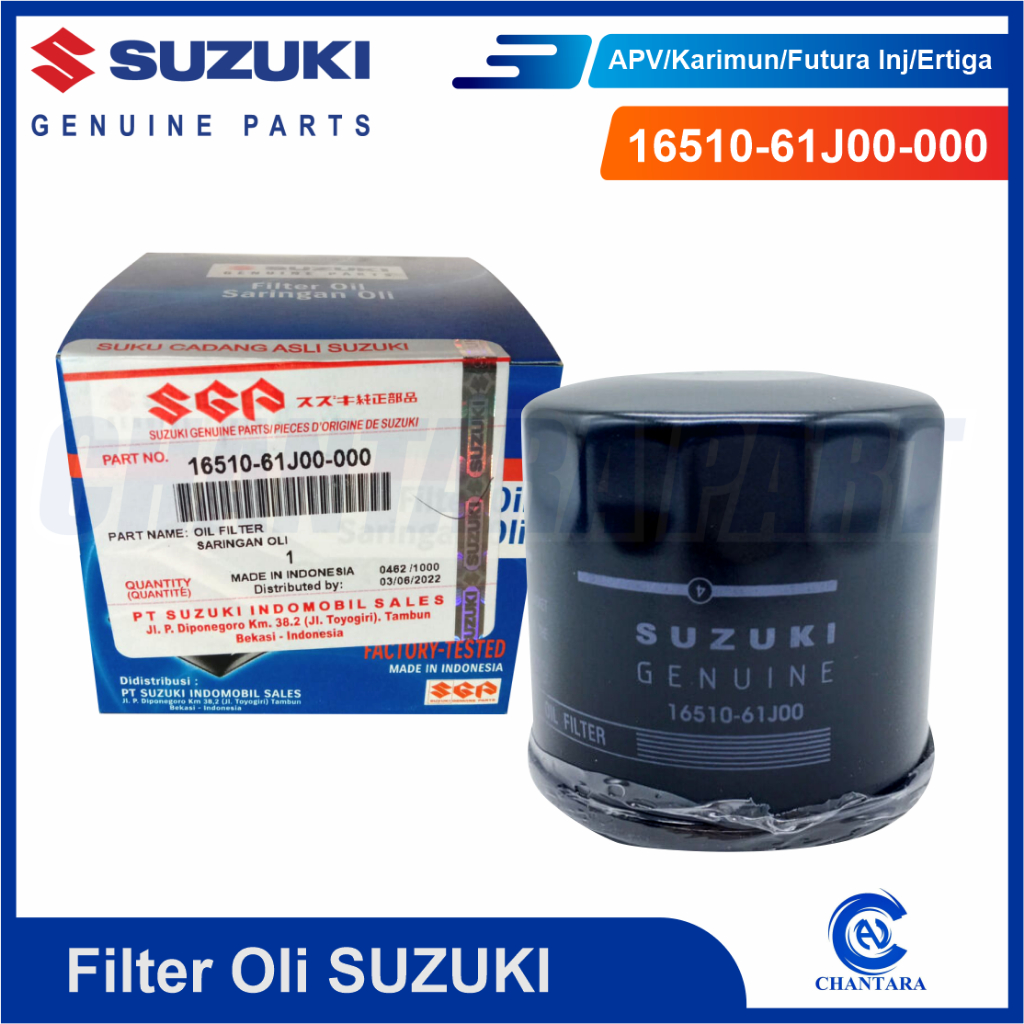 Filter Oli Suzuki APV/Futura Injek/Ertiga/Splash/Baleno ORI SGP