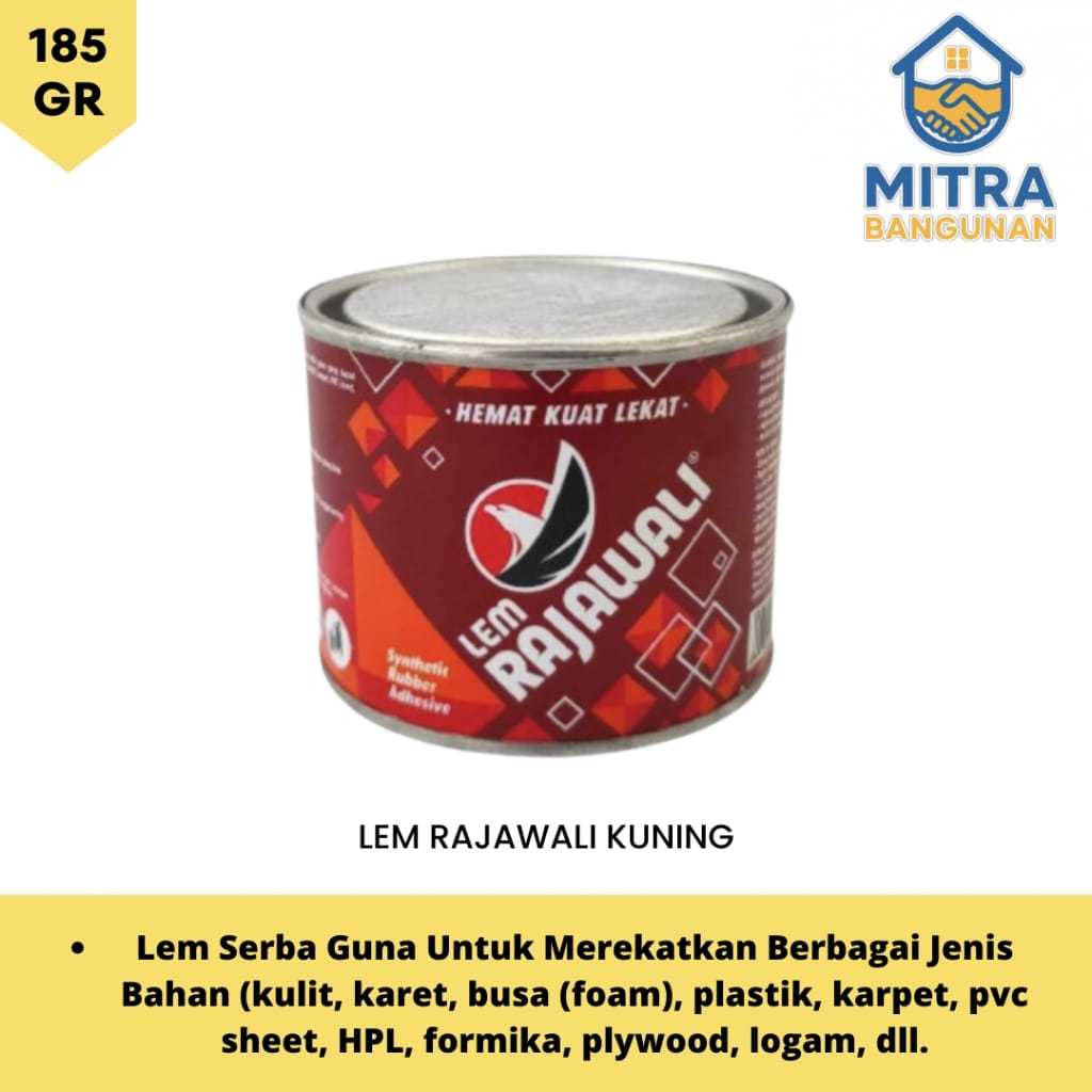 Lem Rajawali Kuning 185 gram Lem Kuat Serbaguna