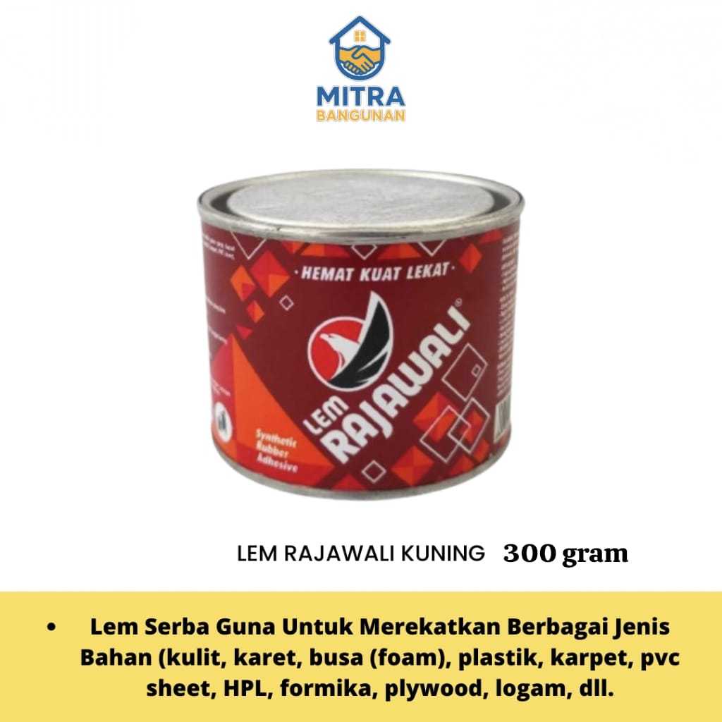 Lem Kuning Rajawali 300 gram Lem Kuat Serbaguna