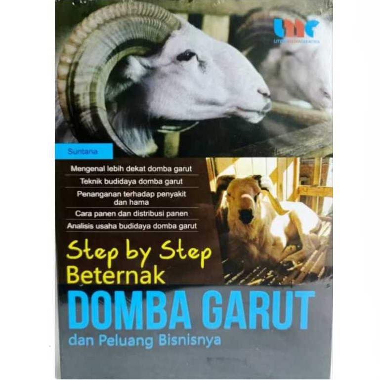 Buku Step by Step Beternak Domba Garut dan Peluang Bisnisnya