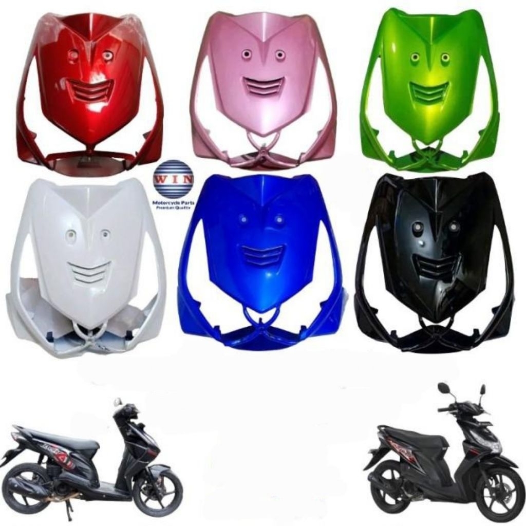WIN - Panel Body depan BEAT KARBU Tameng Depan/ Tameng Lampu depan Beat Karbu 2008-2012