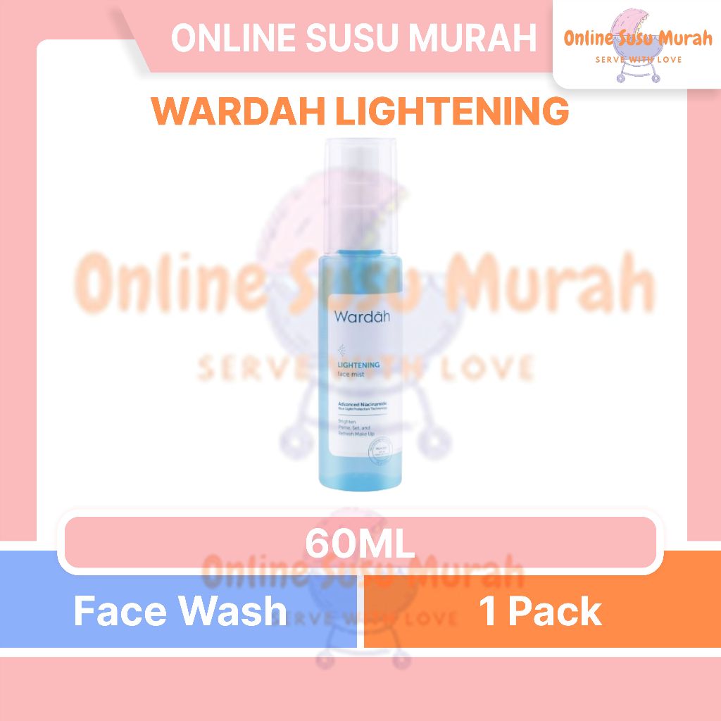 WARDAH LIGHTENING FACE MIST 60 ML PRLA