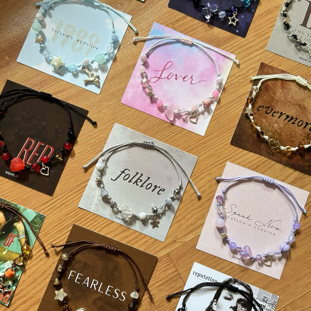 Taylor Swift Inspired Bracelet | Friendship Bracelet Taylor Swift | Gelang Taylor Swift