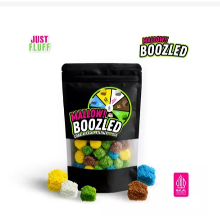 [MARSHMALLOW JUSTFLUFF] MALLOW BOOZLED BESAR [HALAL]