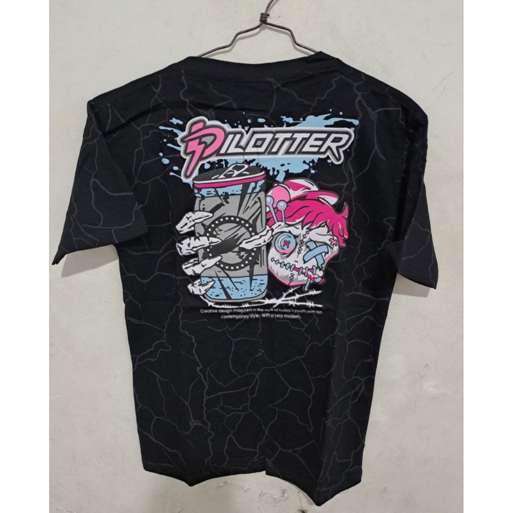 Kaos tshirt pilotter gank bermotif dewasa distro