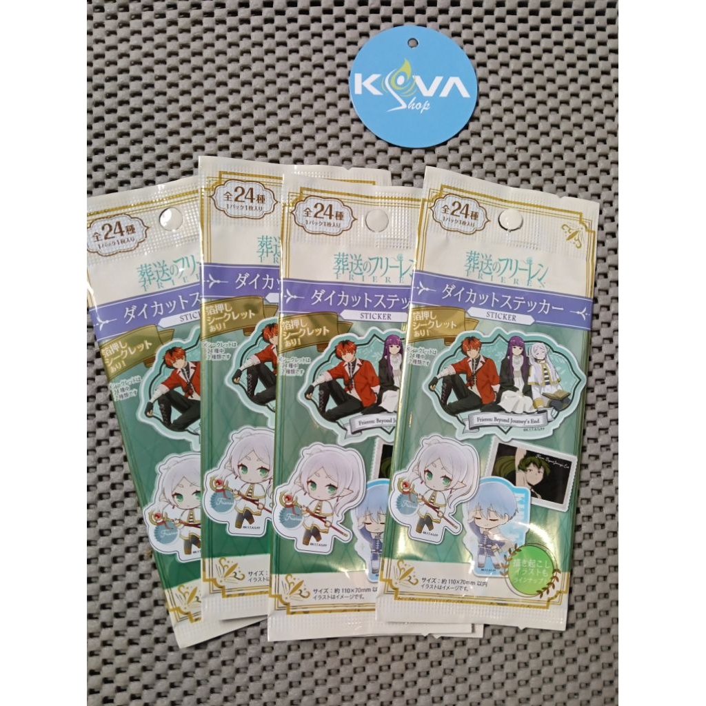 Blindpack Stiker frieren beyond the journey merchandise frieren koleksi stiker official