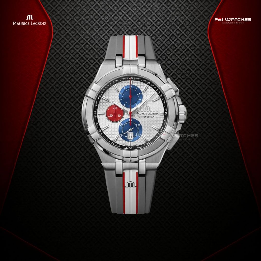 MAURICE LACROIX Aikon Chronograph Quartz Special Edition 44mm Grey - AI1018-TT031-130-2