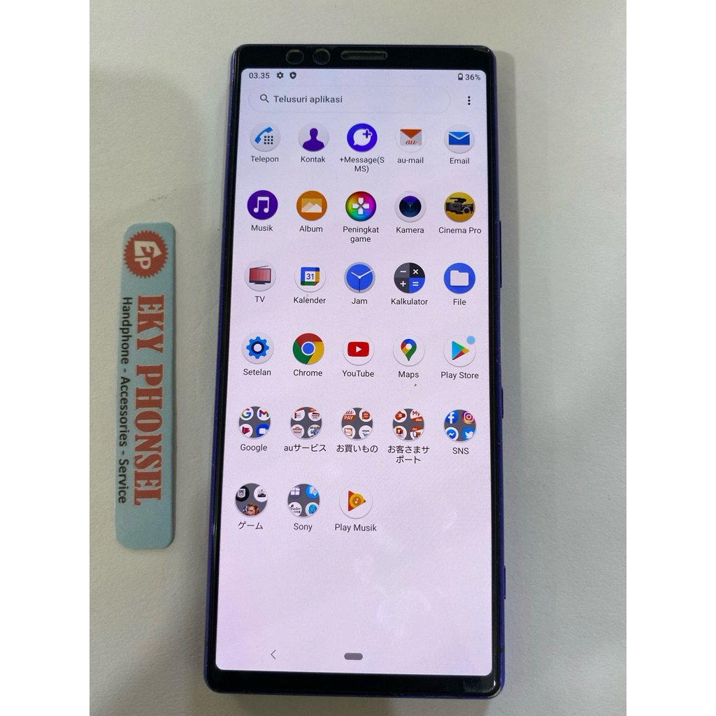 lcd touchscreen+frame sony Xperia 1 original copotan normal tested