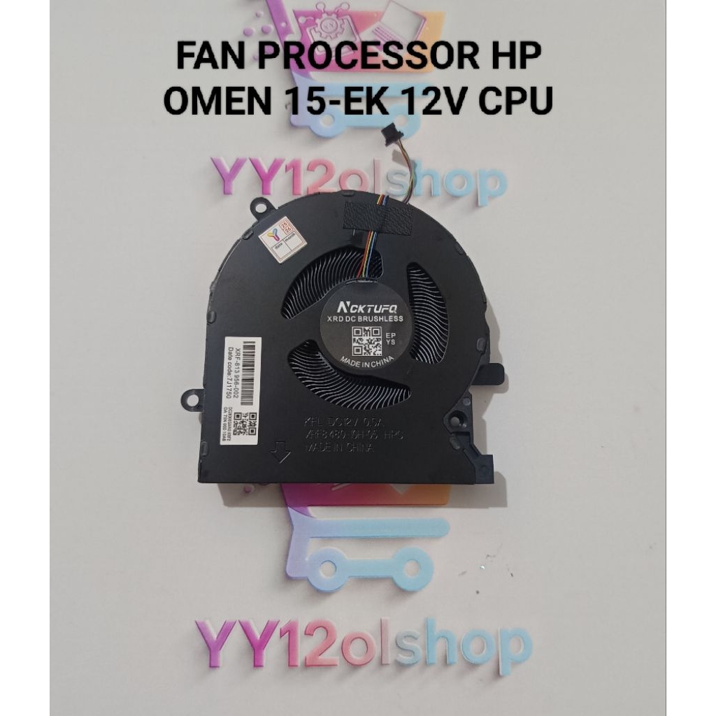 FAN PROCESSOR HP OMEN 15-EK 12V CPU / GPU