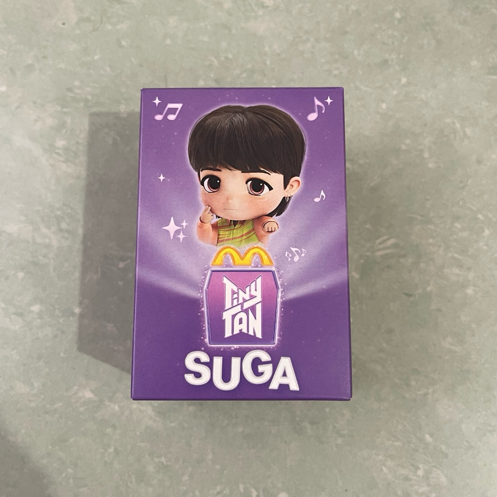 mcdonald toys tinytan bts lucu