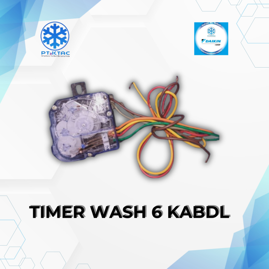 TIMER WASH 6 KABEL ( MULTI)