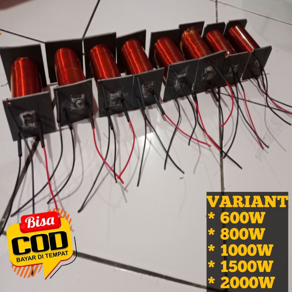 KOIL INDUKTOR 600-2000WATT PLUS TERPASANG KABEL (ORIGIONAL)