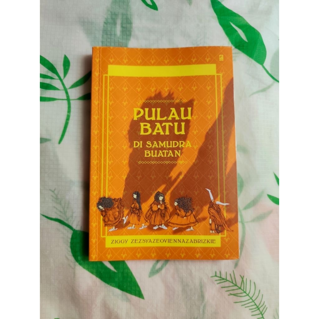 Pulau Batu di Samudra Buatan novel preloved karya ziggy