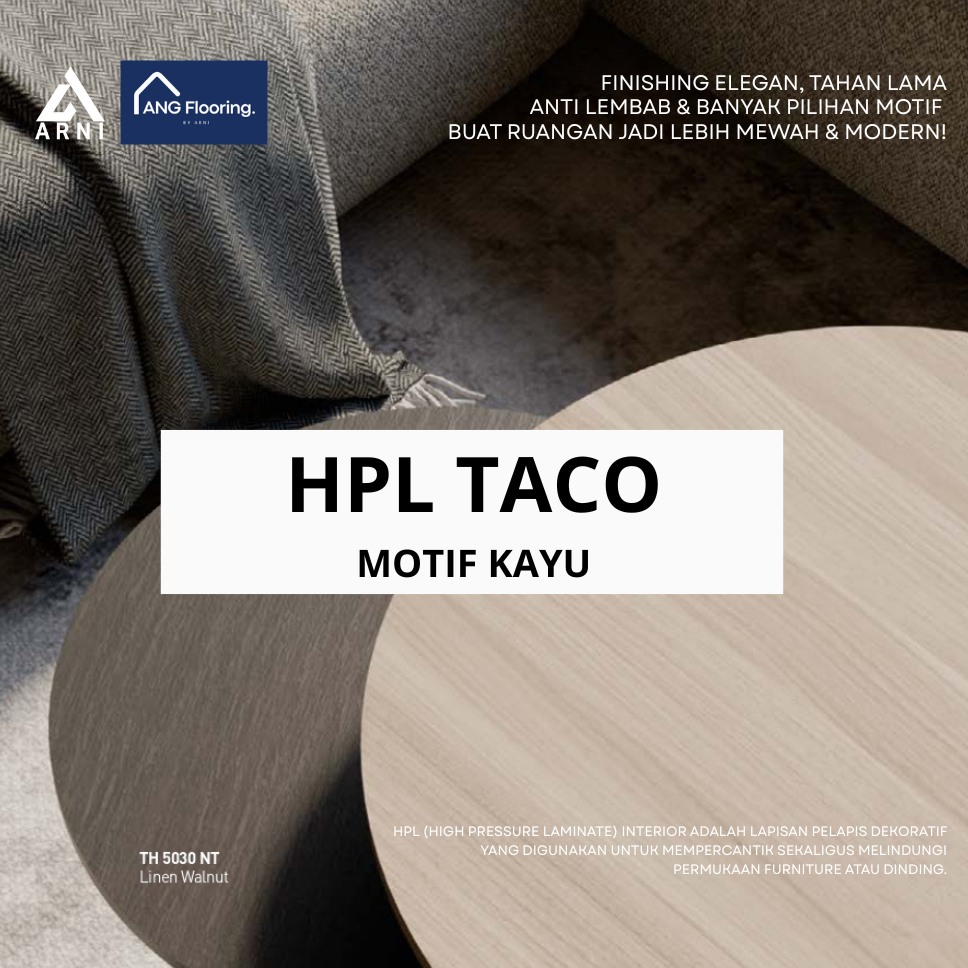 HPL Taco Motif Kayu (woodgrain) / Pelapis Meja & Furniture