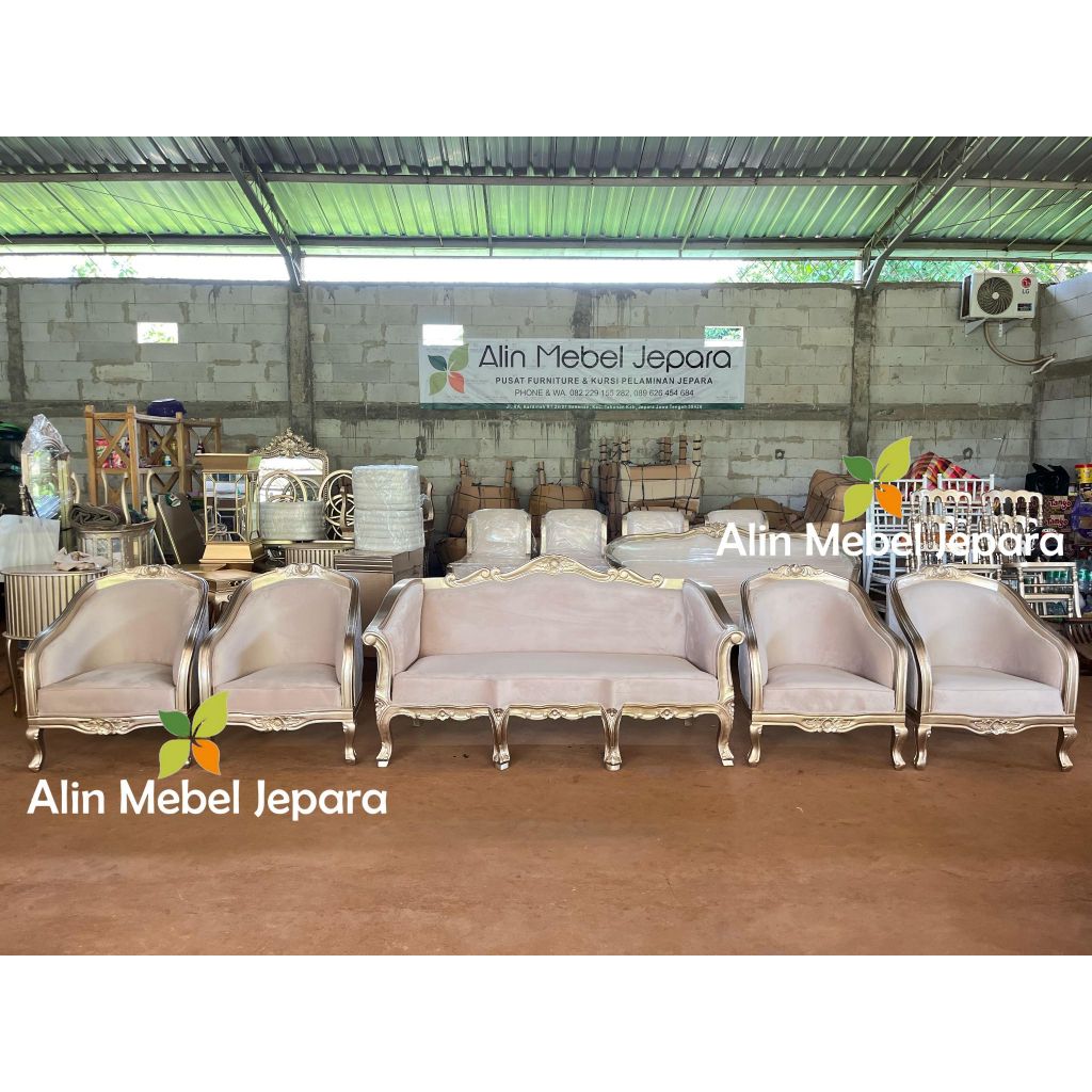 Kursi Pelaminan , Sofa Pelaminan , Kursi Dekorasi Pelaminan