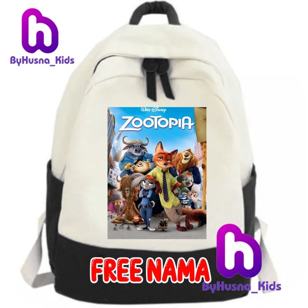 TAS RANSEL ANAK KARAKTER DISNEY ZOOTOPIA