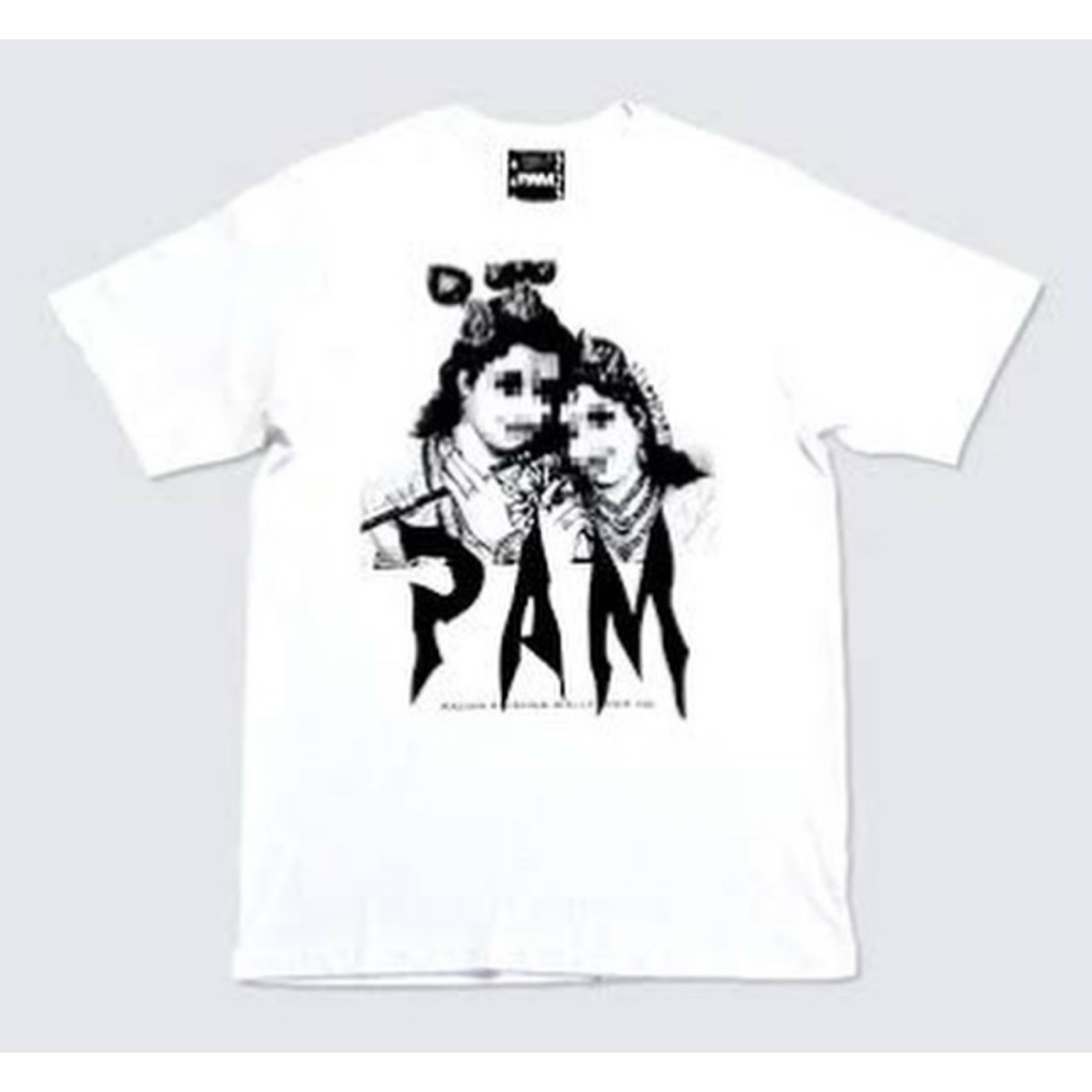 T-shirt tee PAM perks and mini radha krishna white size large good condition