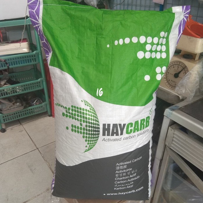 Carbon Aktif Haycarb 25 Kg Iodine 800 / Karbon Active Haycarb Import