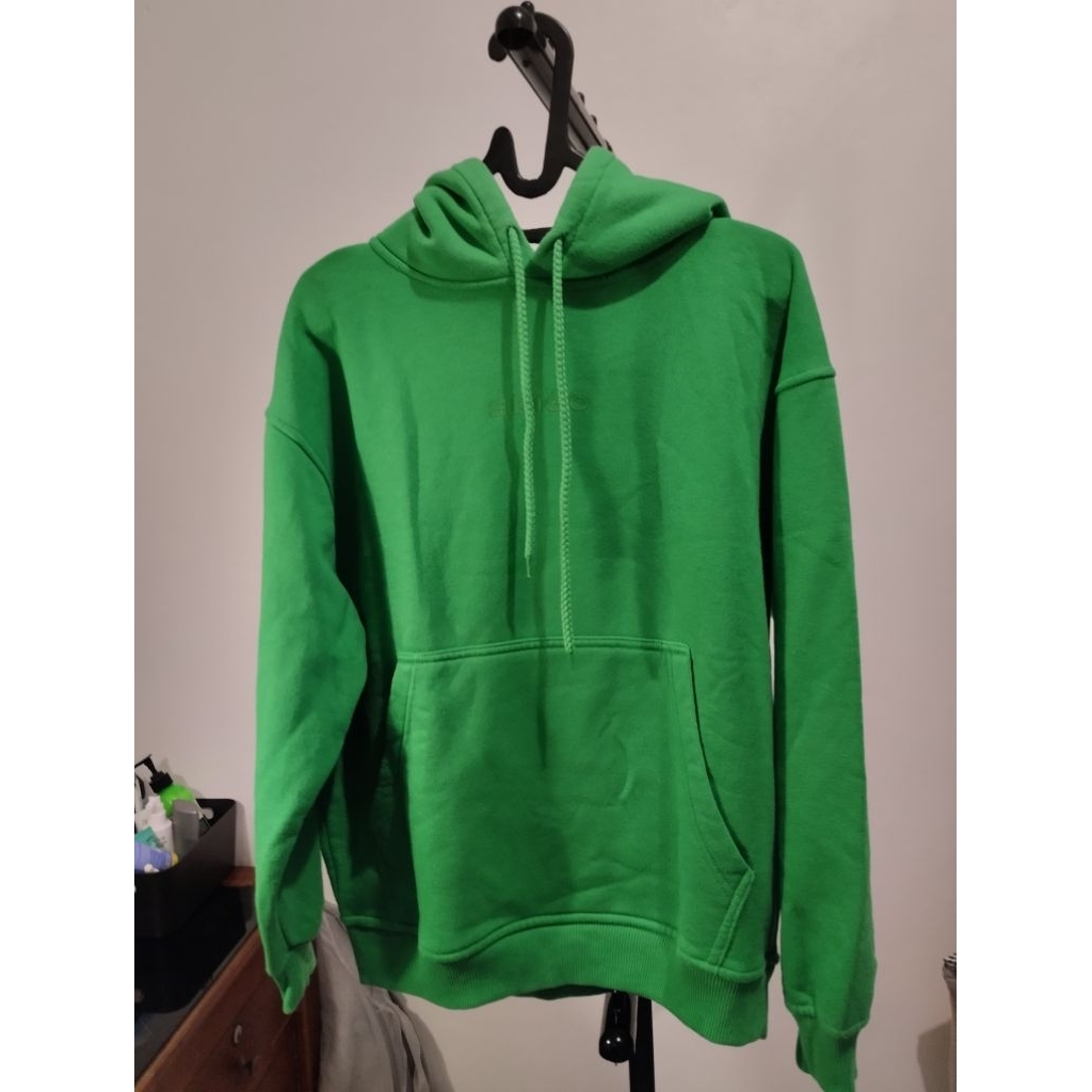 ERIGO Green Basic Hoodie Utility Jacket