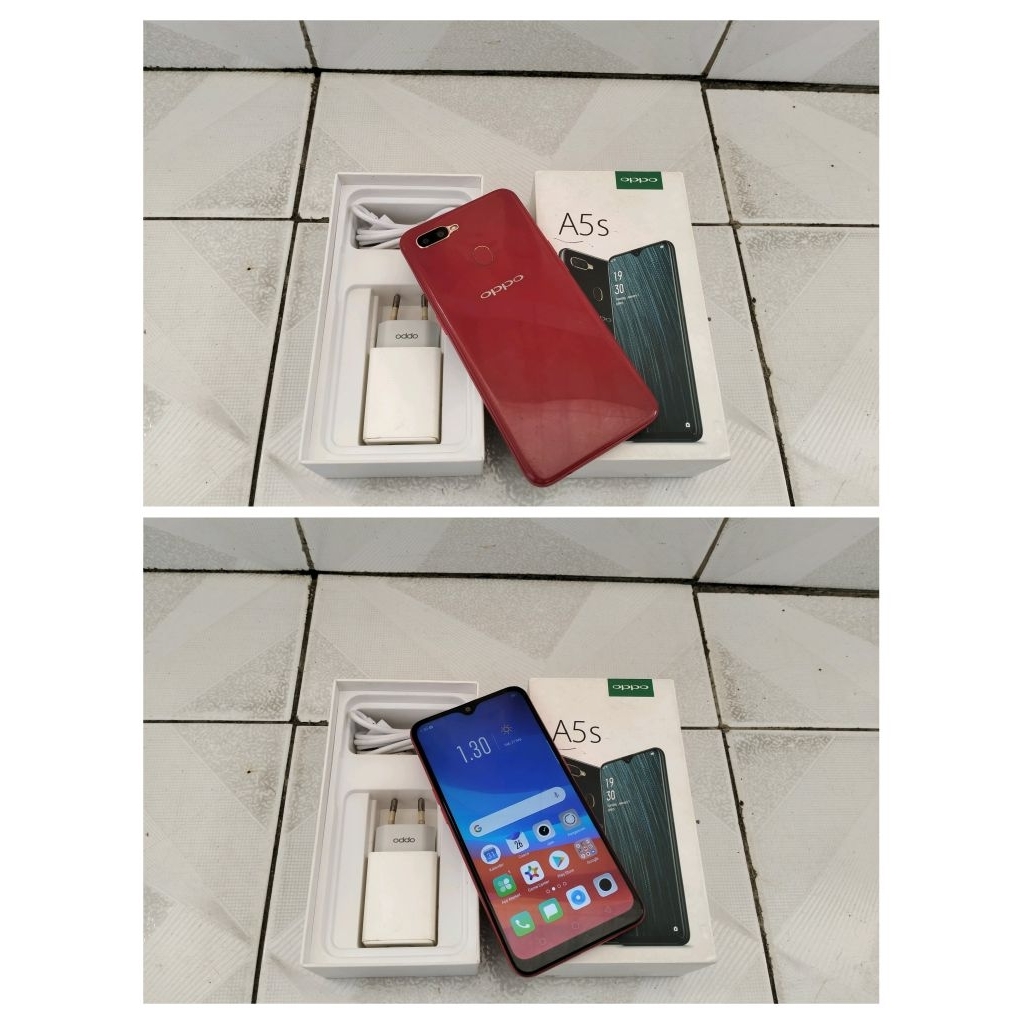 HP SECOND OPPO A5S RAM 3/32GB FULLSET