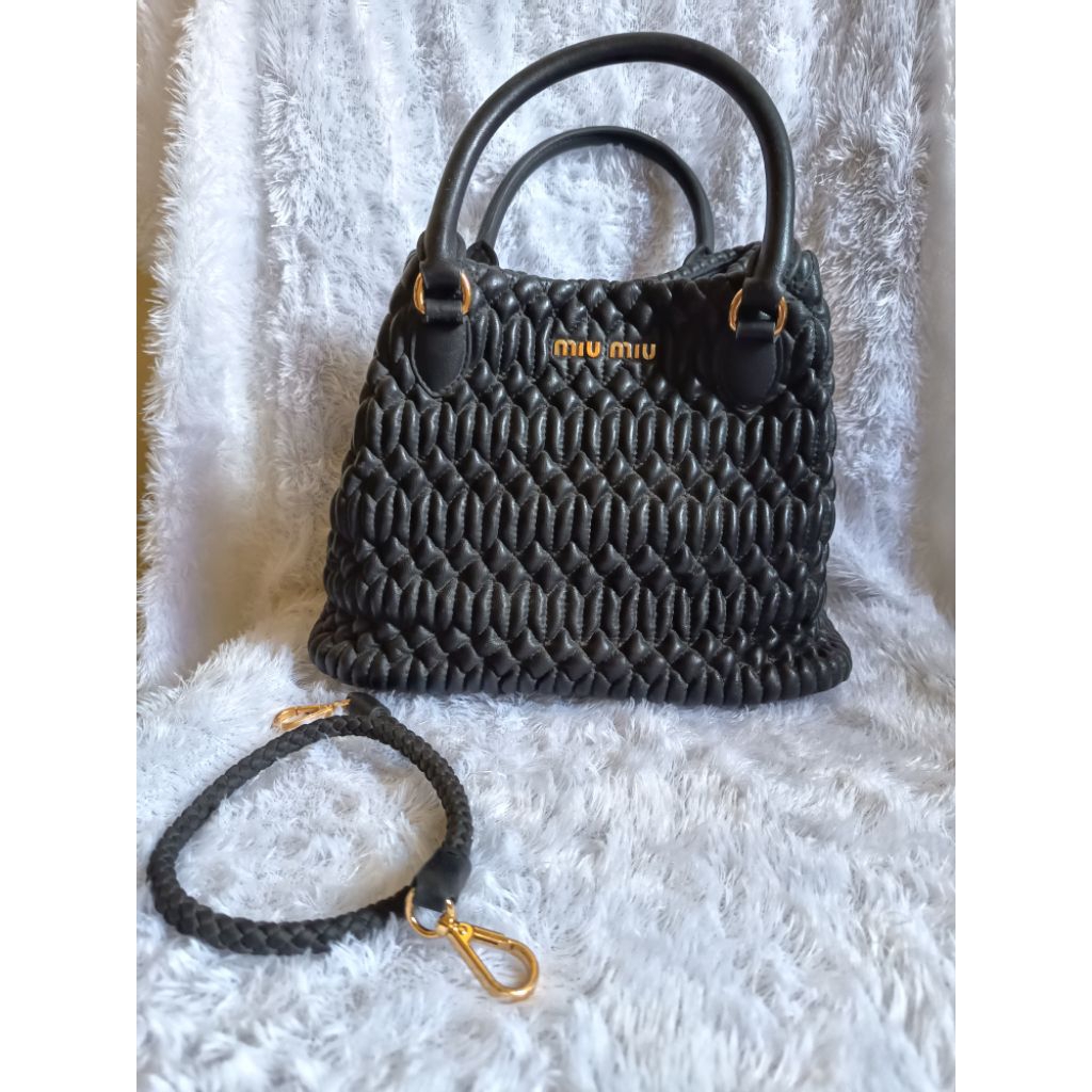 tas wanita miumiu hobo x tote