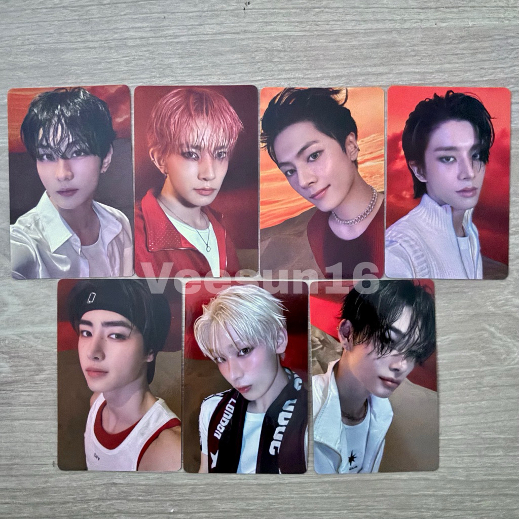 [READY STOCK] OFFICIAL PC PHOTOCARD YZY BEIJING BTBH JUNGWON HEESEUNG JAY JAKE SUNGHOON SUNOO NI-KI 