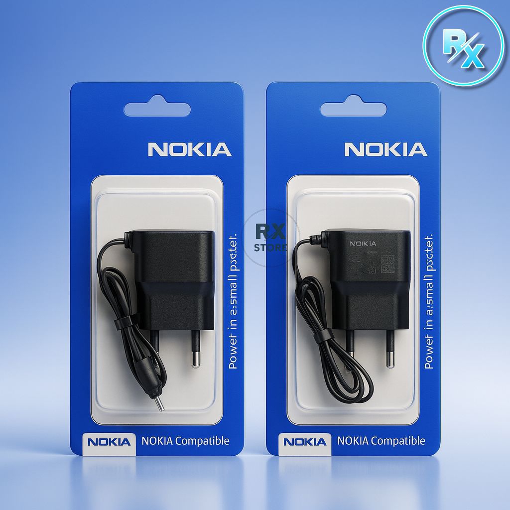 Charger Nokia N95 Pack Press Casan HP Nokia Jadul Jarum Kualitas Terbaik