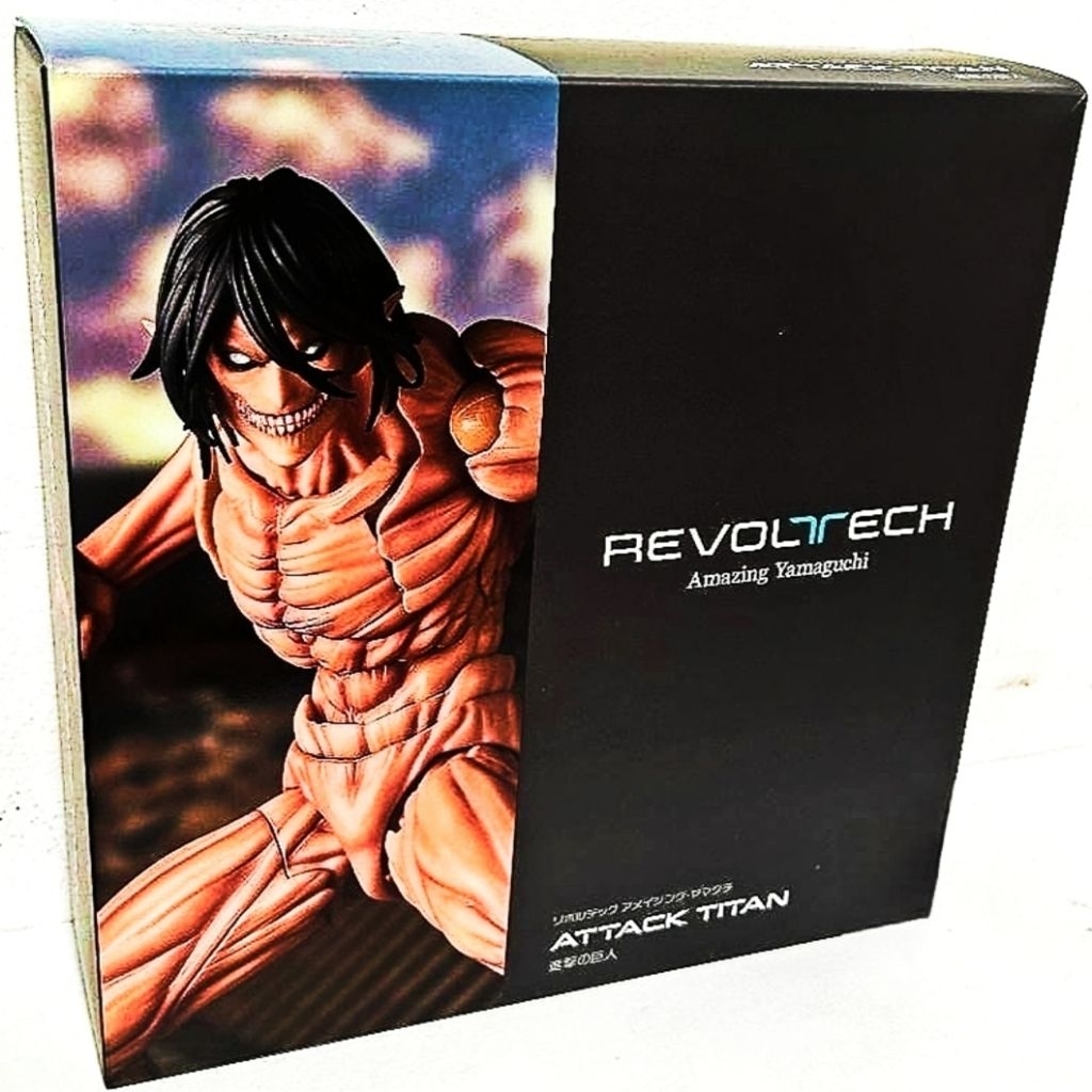 Action Figure Titan Eren Attack On Titan Revoltech Yamaguchi PVC Figure