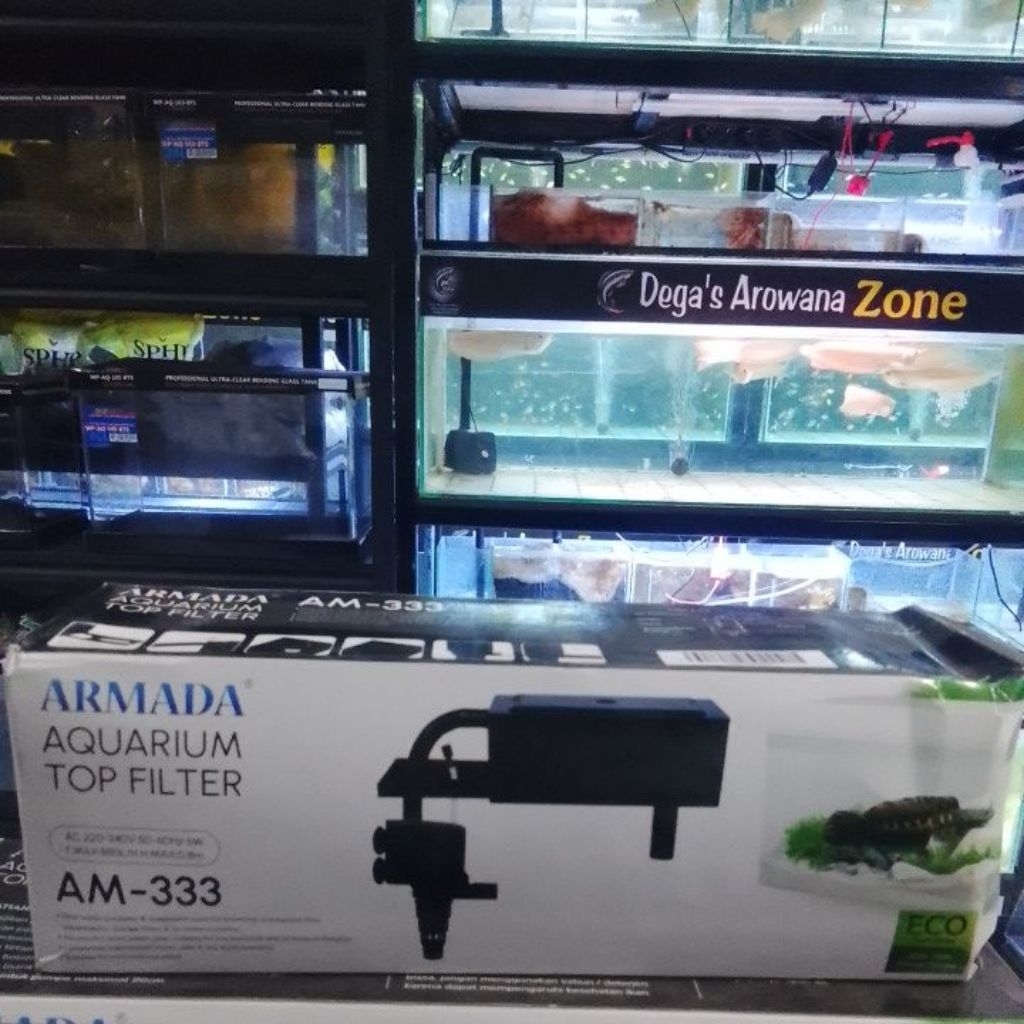 TOP FILTER ARMADA AM-333/ TOP FILTER AQUARIUM ARMADA