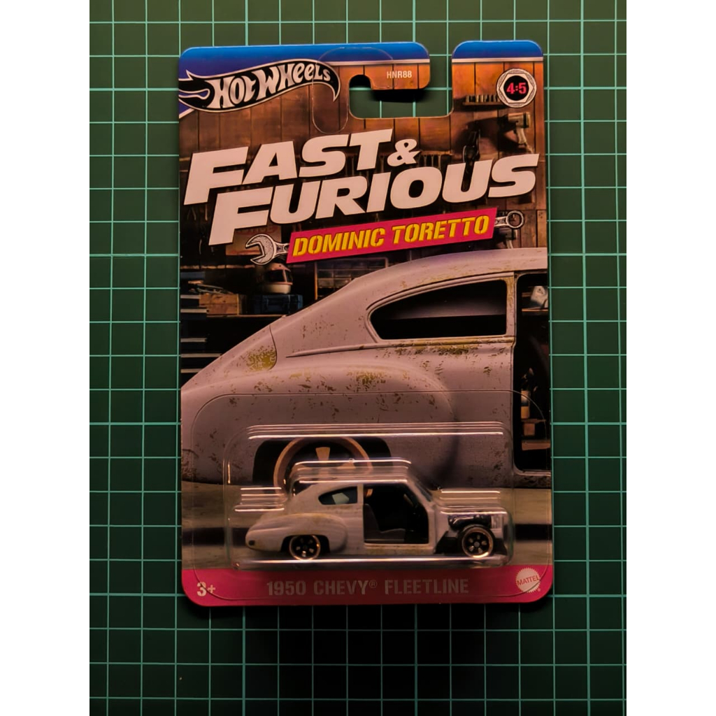 Hot Wheels Chevy Fleetline Fast Furious Dominic Toretto