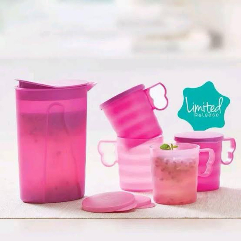cressendo jug dan mug Tupperware