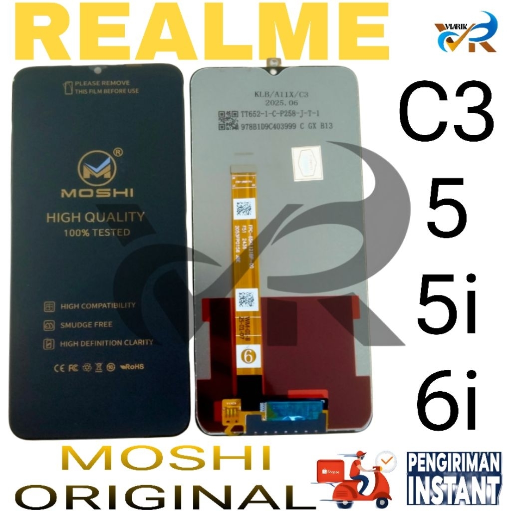 LCD REALME C3 / REALME 5 / 5i / 6i ORIGINAL MOSHI