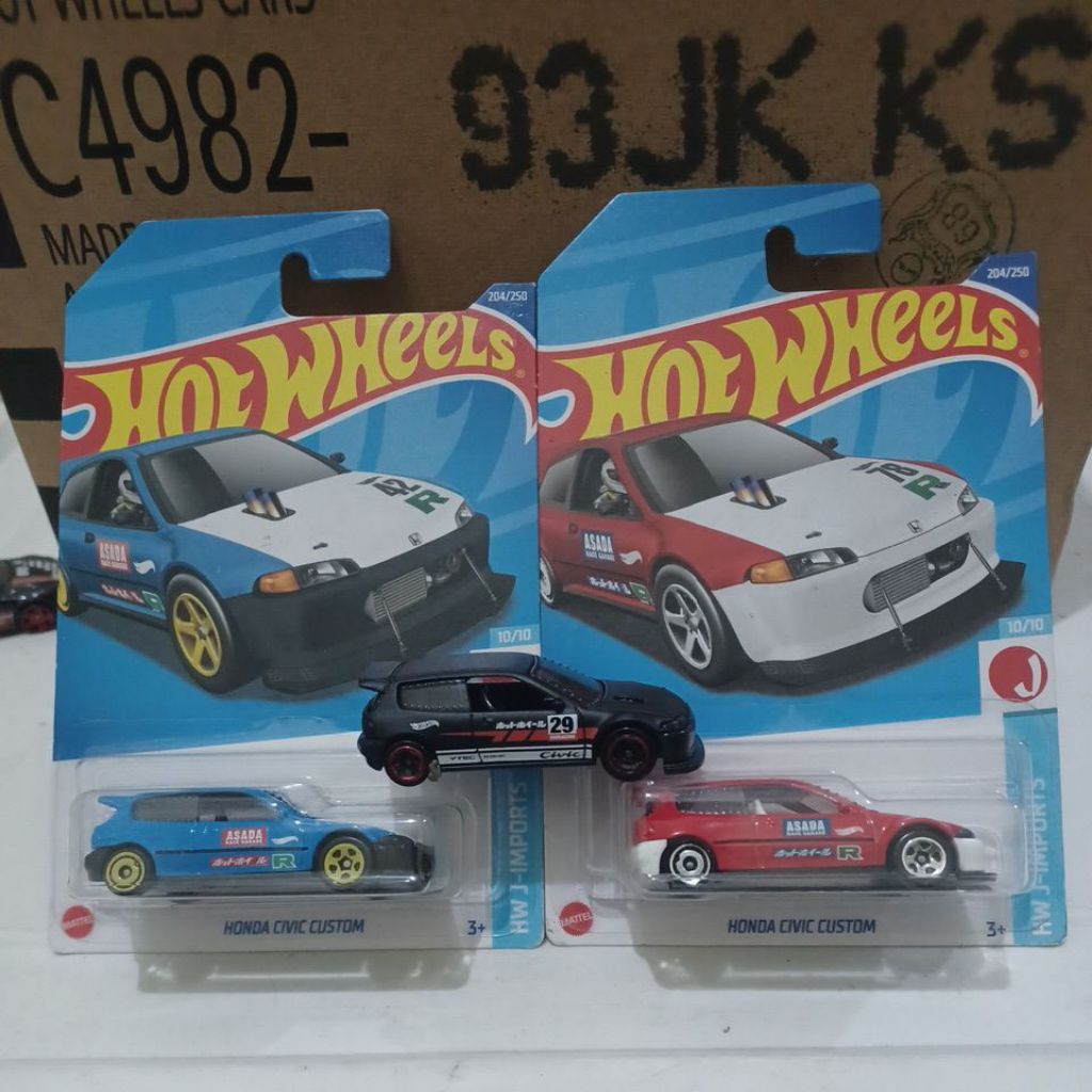 hotwheels Honda civic custom